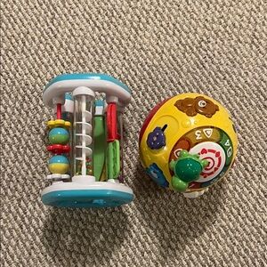 Interactive Yellow Learning Toy and Activity Ball for Baby bundle